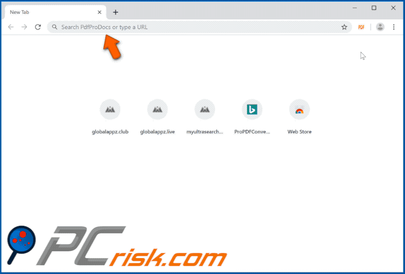 pdfprodocs.com browser hijacker