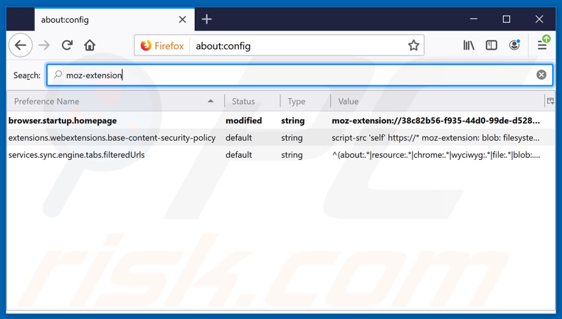 Removing search.hquickflighttracker.com from Mozilla Firefox default search engine