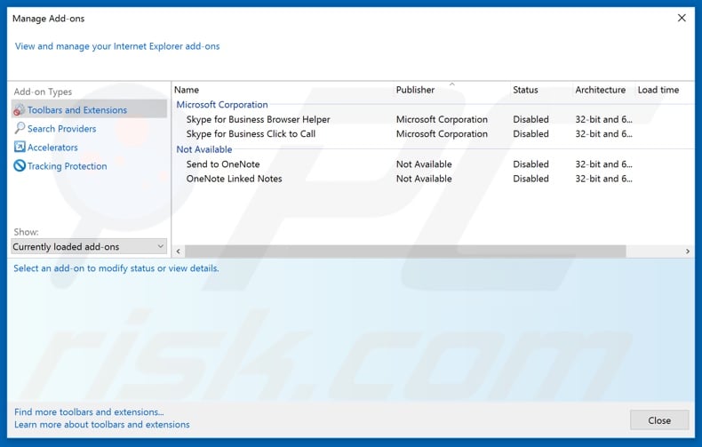 Removing search.hquickflighttracker.com related Internet Explorer extensions