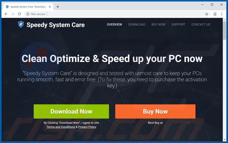 Speedy SystemCare application