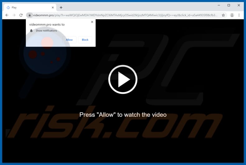 videommm[.]pro  pop-up redirects