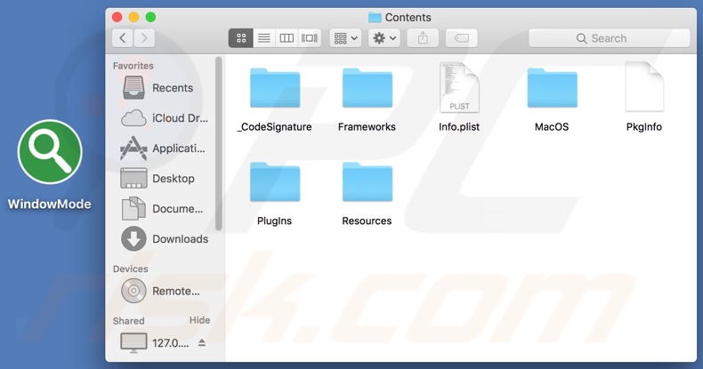 WindowMode install folder