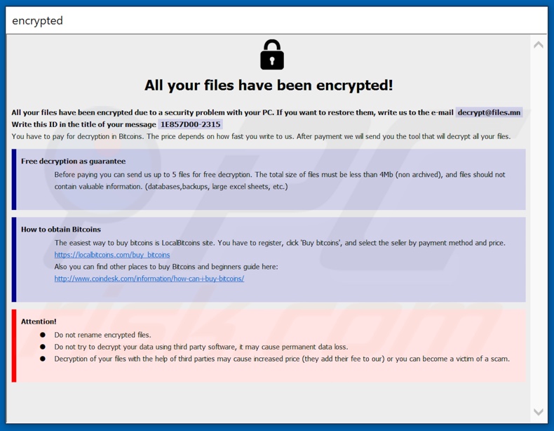 Angus (Phobos) decrypt instructions