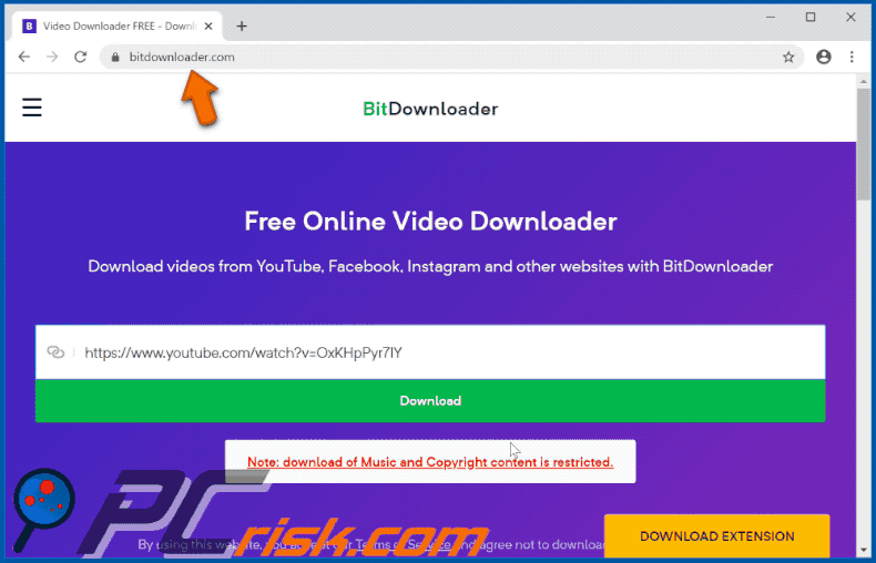 bitdownloader[.]com website appearance (GIF) 4