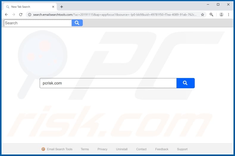 search.emailsearchtools.com browser hijacker