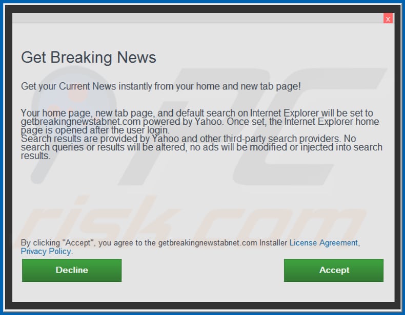 Get Breaking News installation setup