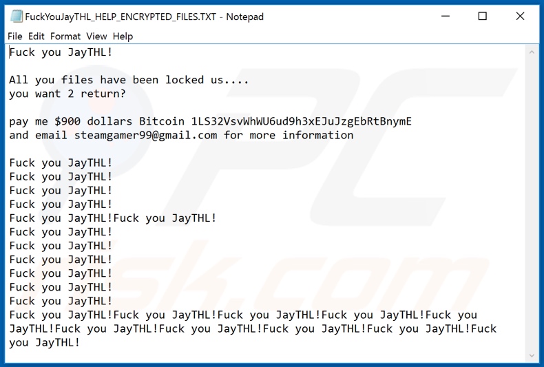 JayTHL decrypt instructions