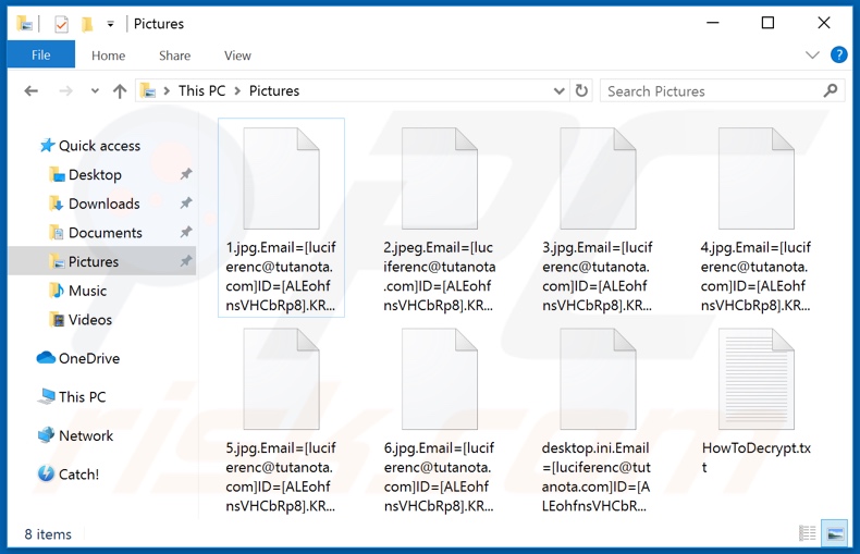 Files encrypted by Kronos (.KRONOS extension)