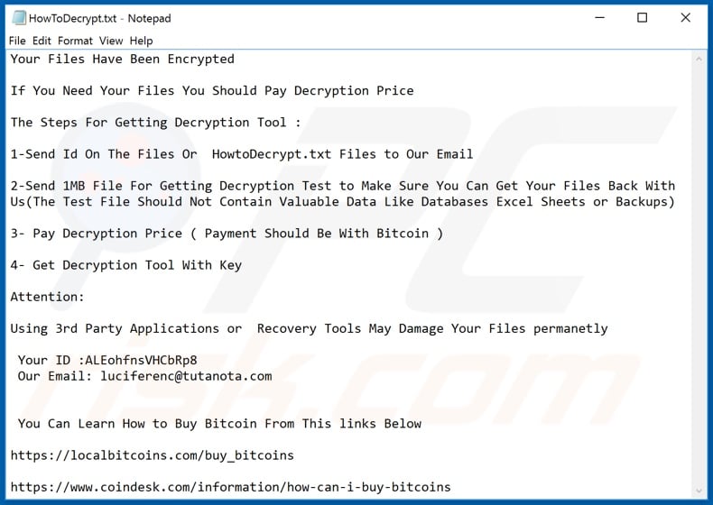 Kronos decrypt instructions (HowToDecrypt.txt)