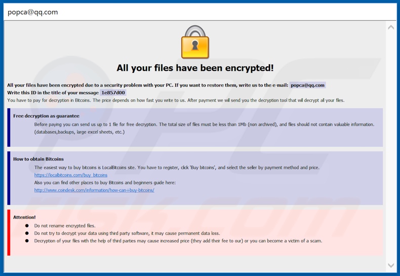 LOCKEDS decrypt instructions