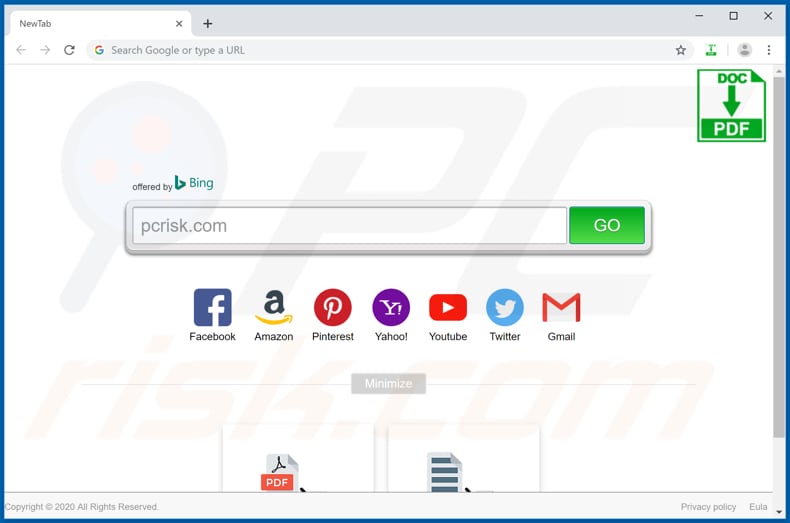 prodoctopdf.com browser hijacker