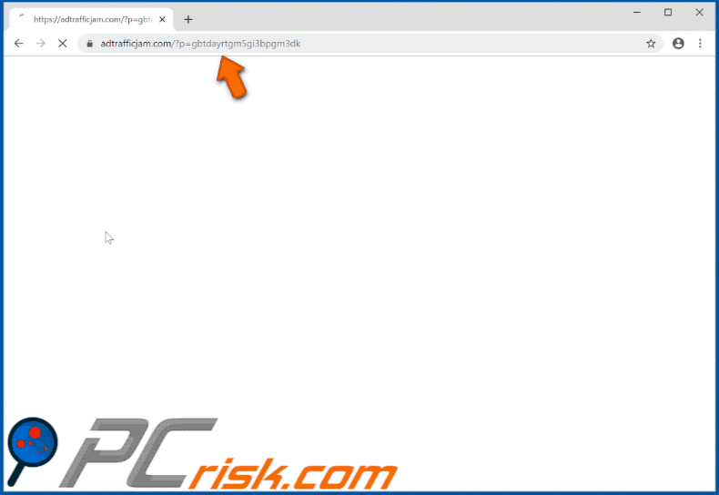 adtrafficjam[.]com website appearance (GIF)