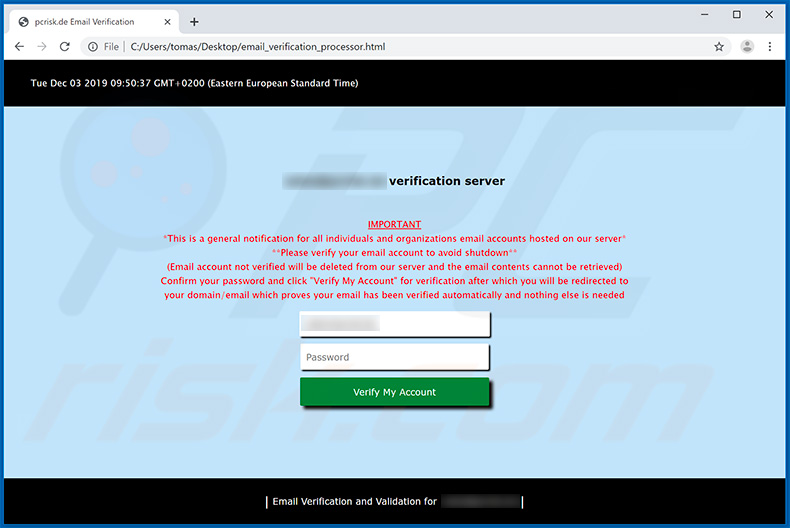 How To Remove Email Credentials Phishing Virus Removal Guide Updated