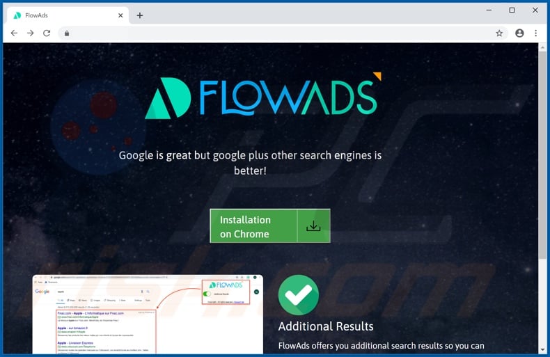 FlowAds adware