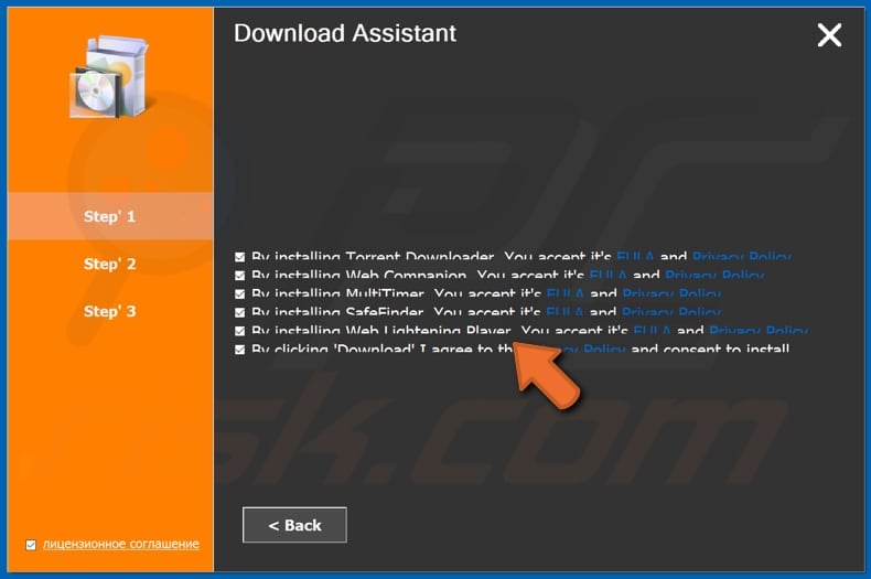rogue installer with the lightening media player bundled in it