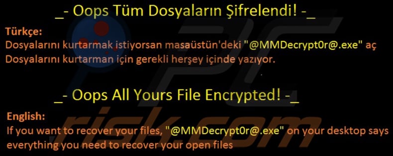 MMDecrypt ransomware wallpaper (@Wallpaper@.png)