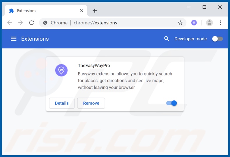 Removing srchbar.com related Google Chrome extensions