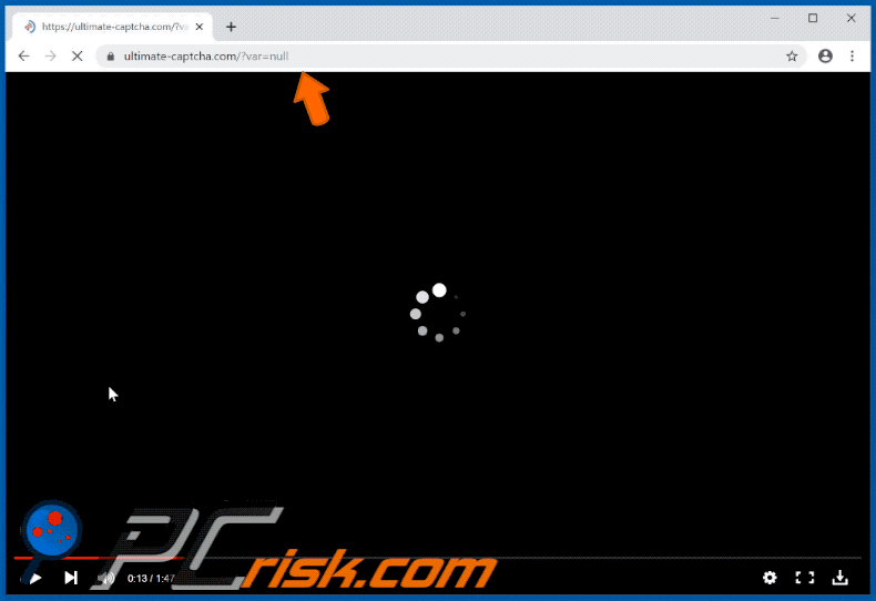 ultimate-captcha[.]com website appearance (GIF)