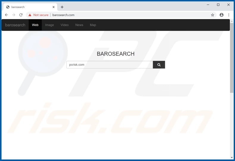 barosearch.com browser hijacker