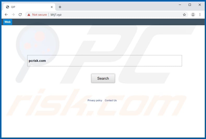 bhj1.xyz browser hijacker