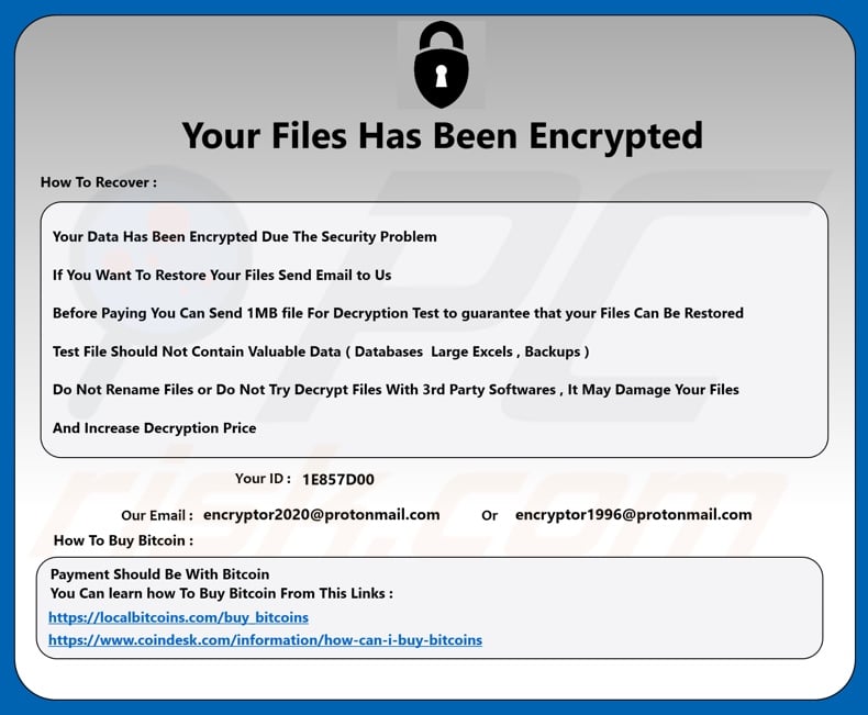 .harma (Ouroboros) decrypt instructions (INFO.exe)