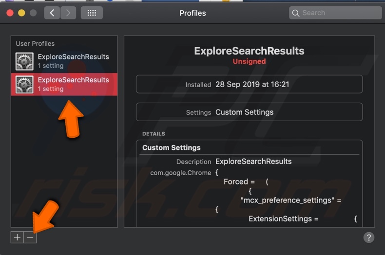 ExploreSearchResults preferences step 2