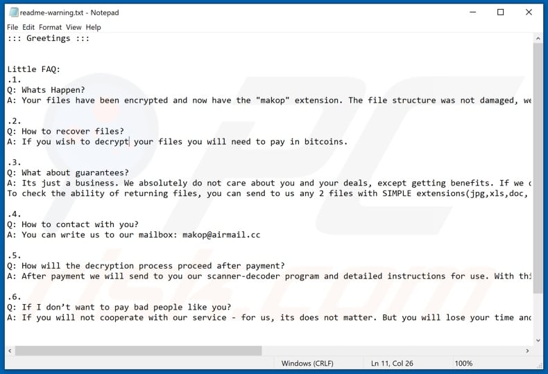 How To Remove Makop Ransomware Virus Removal Steps Updated