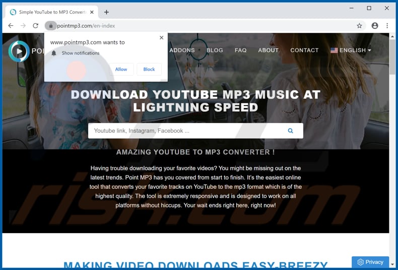 pointmp3.com ads