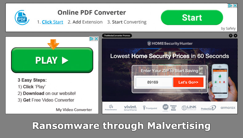 Ransomware through malvertising