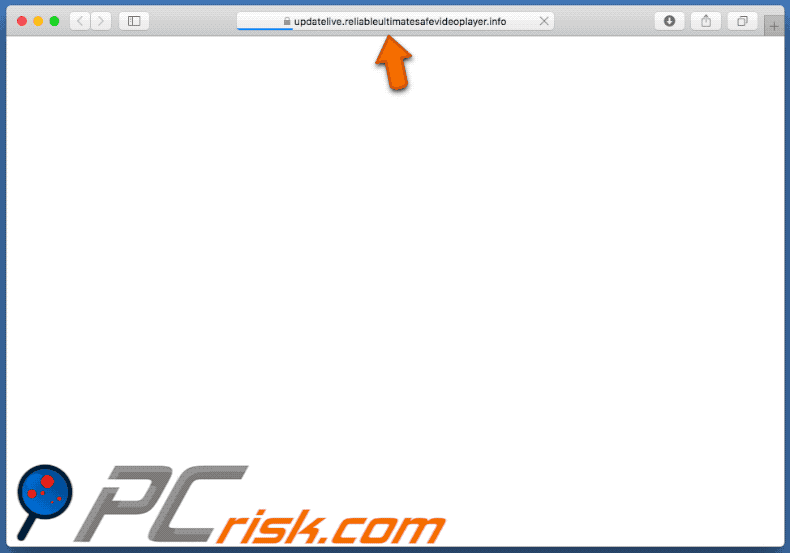 reliableultimatesafevideoplayer.info scam another variant in gif