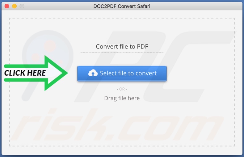 DOC2PDF Convert browser hijacker browser hijacker