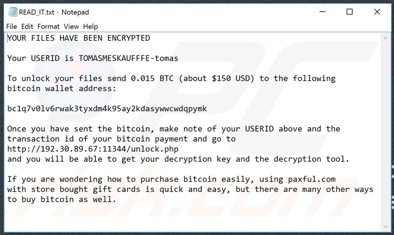 Coom decrypt instructions (READ_IT.txt)
