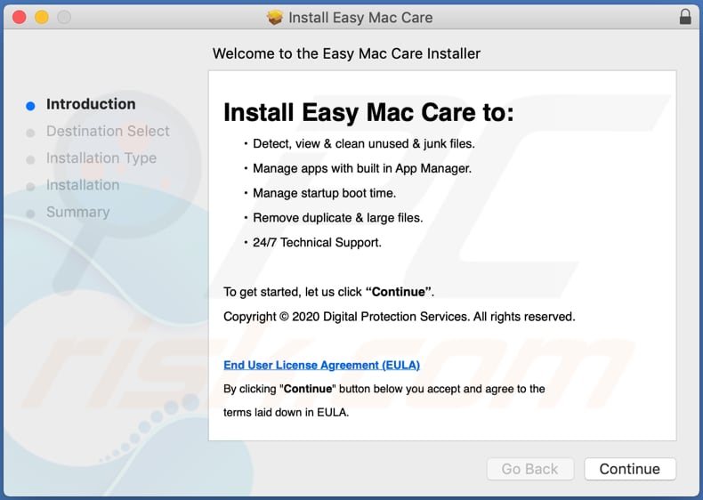 easy mac care installer