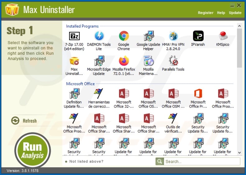 Max Uninstaller unwanted application