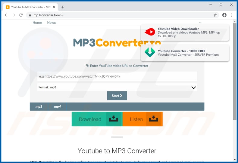 Mp3-.download Suspicious Website - Easy removal steps (updated)