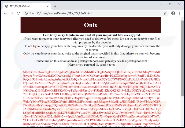 Onix decrypt instructions (TRY_TO_READ.html)