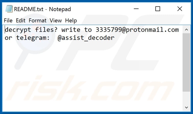 Assist_decoder decrypt instructions (README.txt)