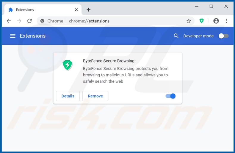 Removing secured-search.com related Google Chrome extensions