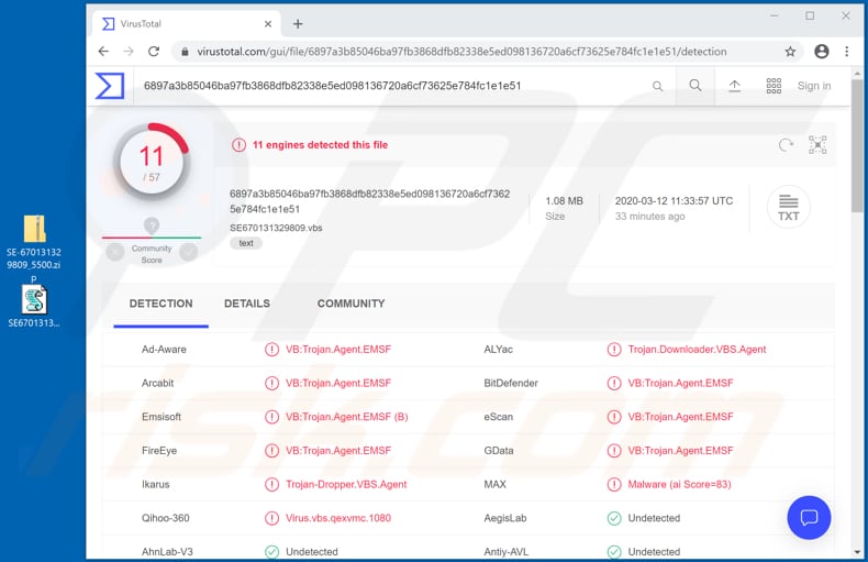 COVID-19 Insurance Plan From CIGNA Email Virus distributed malicious attachment