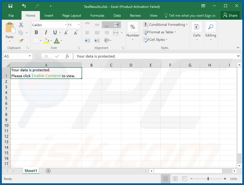 Malicious attachment distributing Koadic malware