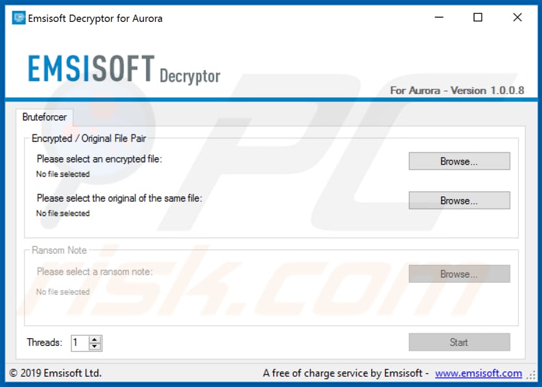 bukyak emsisoft decrypter