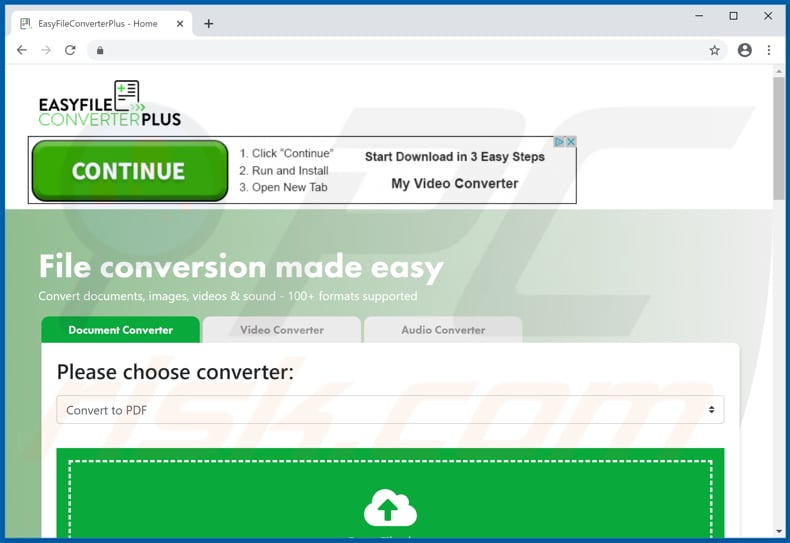 easy file converter plus promos adware promoter
