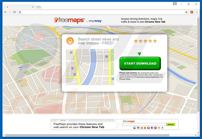 freemaps toolbar promoter internet explorer