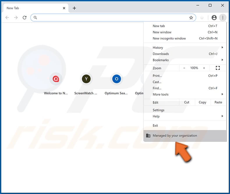 Proč je můj prohlížeč Chrome řízen organizací?