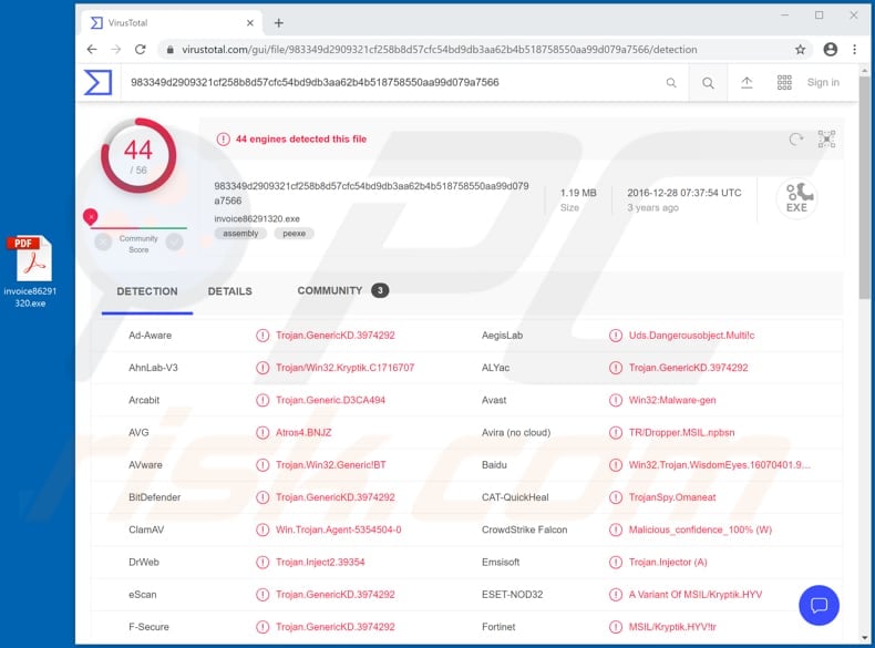 Luminosity malware