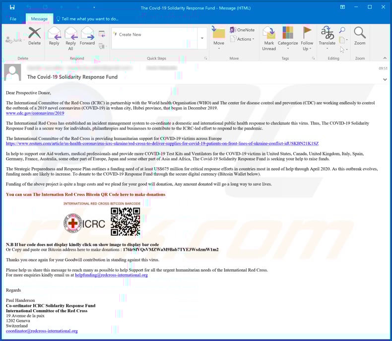 Scam Email Imf Compensation Well Eye Never