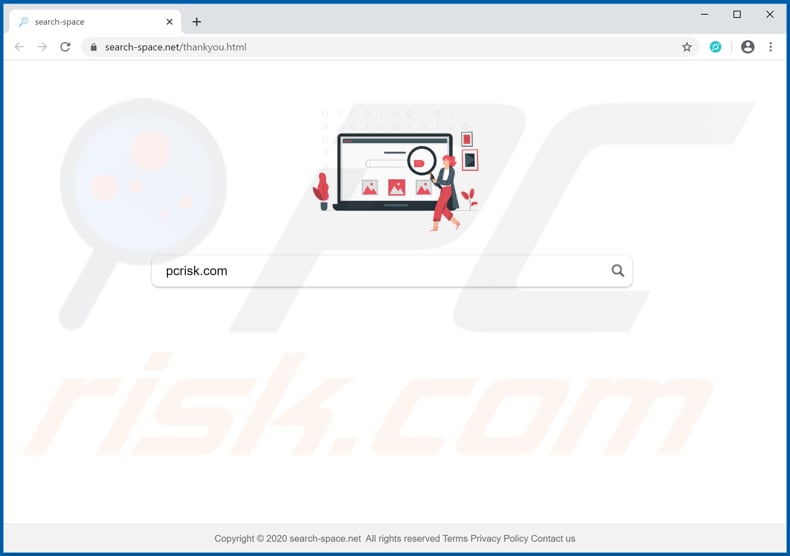 search-space.net browser hijacker