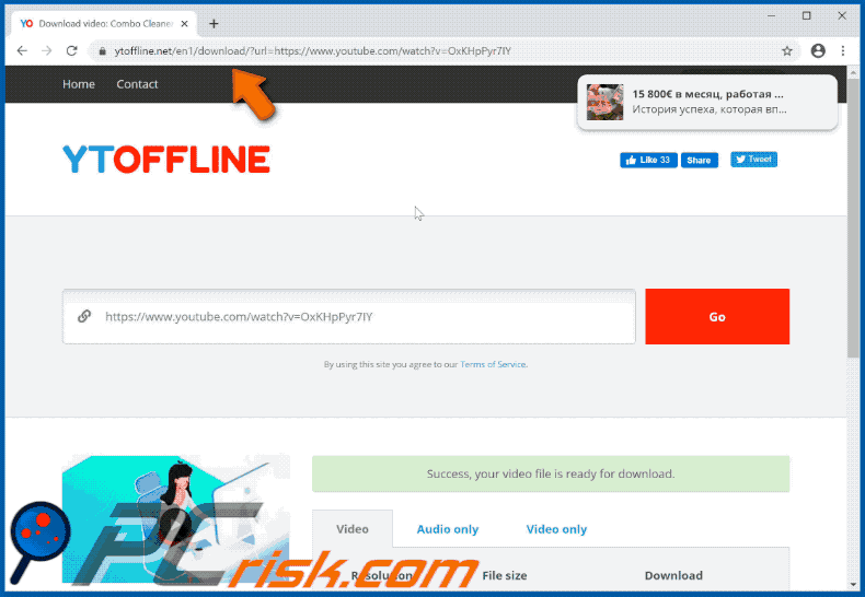 ytoffline.net leads to oakpyxyea.com