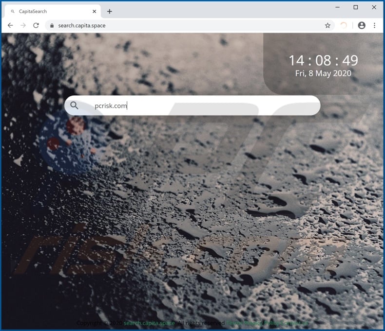 search.capita.space browser hijacker