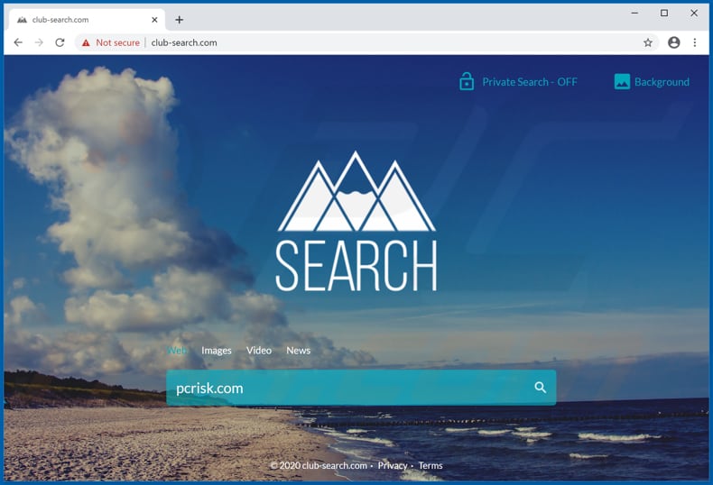 club-search.com browser hijacker